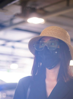 欧美ins陈伟霆张天爱同款墨镜女周扬青网红大框圆脸显瘦太阳眼镜