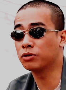 嘻哈蹦迪蛤蟆镜椭圆蛋形复古男女