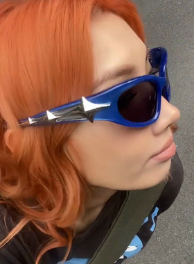 凹造型飞行员式复古男女星星墨镜