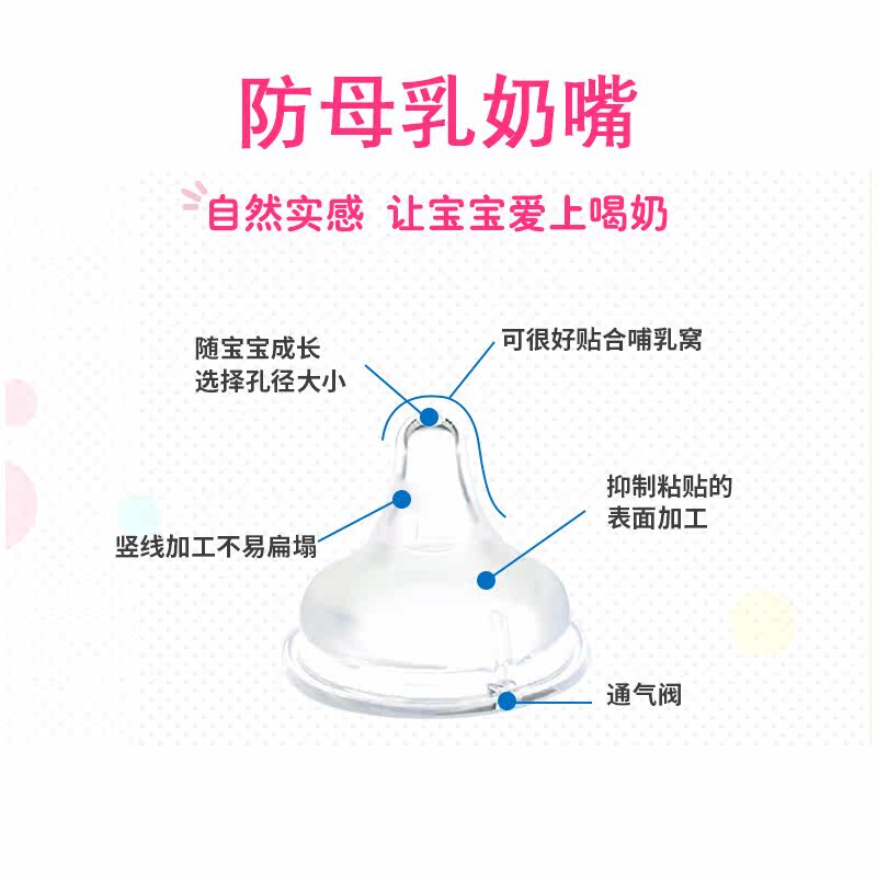 pigeon /贝亲玻璃新生儿宽口径奶瓶 元瑞母婴奶瓶