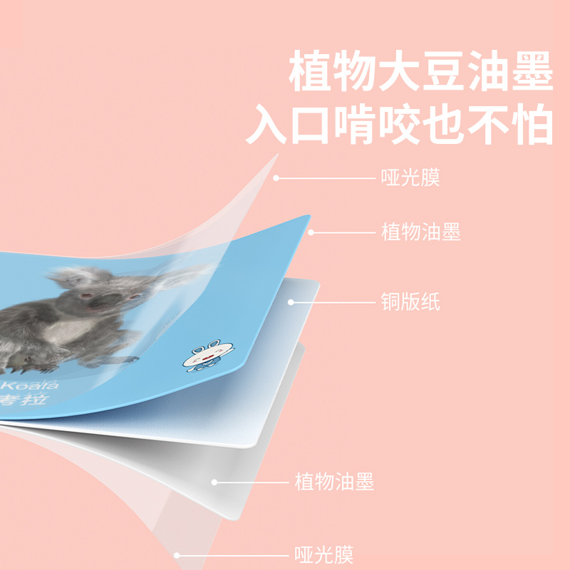 火火兔动物卡片宝宝早教儿童看图识字识图婴儿益智玩具彩色认知卡