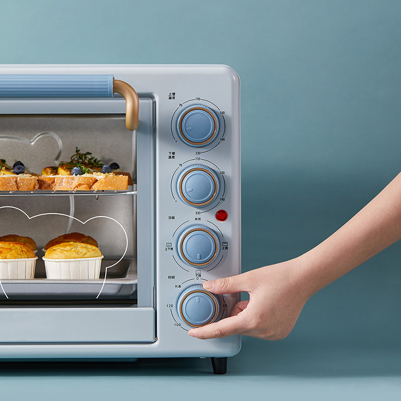 小熊家用烘焙小型多功能35l电烤箱 小熊厨房电器电烤箱