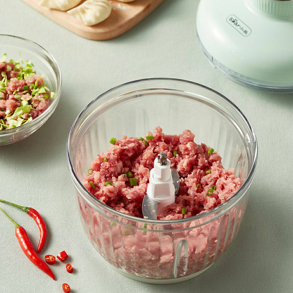小熊绞肉机剥蒜家用多功能搅拌器 小熊厨房电器绞肉/碎肉/绞菜机
