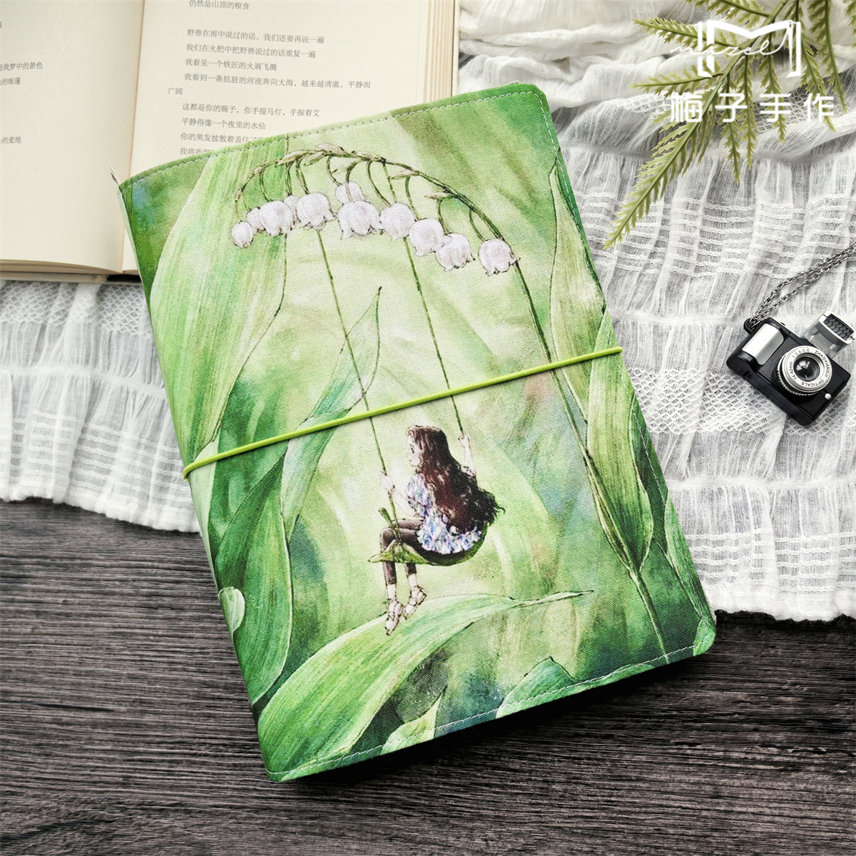 女孩的浪漫日常 活页A5丨可爱手帐本外壳 卡册拆卸日记笔记本 - 图0