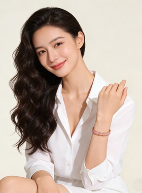 Cuifac时尚H字母高级感手镯