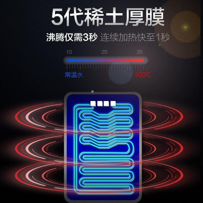 海尔反渗透台式饮水机 安欣元电器台式净饮机