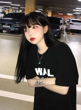 明星同款蝴蝶吊坠钛合金4色项链