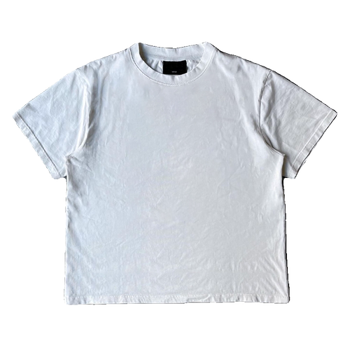 ART Fashion 时尚穿搭ins纯色短袖T恤宽松百搭oversize简约风格 - 图3