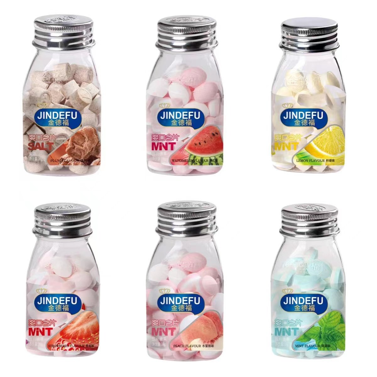 临期B22 金德福爽口含片水果正梅味薄荷糖38g维C清新口气清凉清,淘宝优惠券,粉丝福利购,淘宝优惠卷