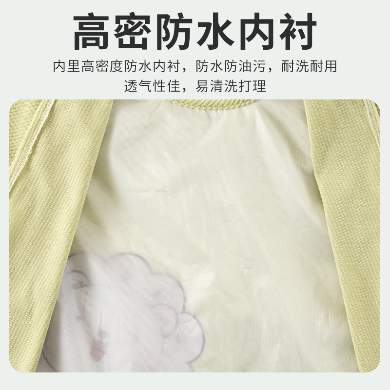 宝宝罩衣秋冬季儿童吃饭围兜防水防脏饭兜婴儿辅食护衣灯芯绒加厚,淘宝优惠券,粉丝福利购,淘宝优惠卷