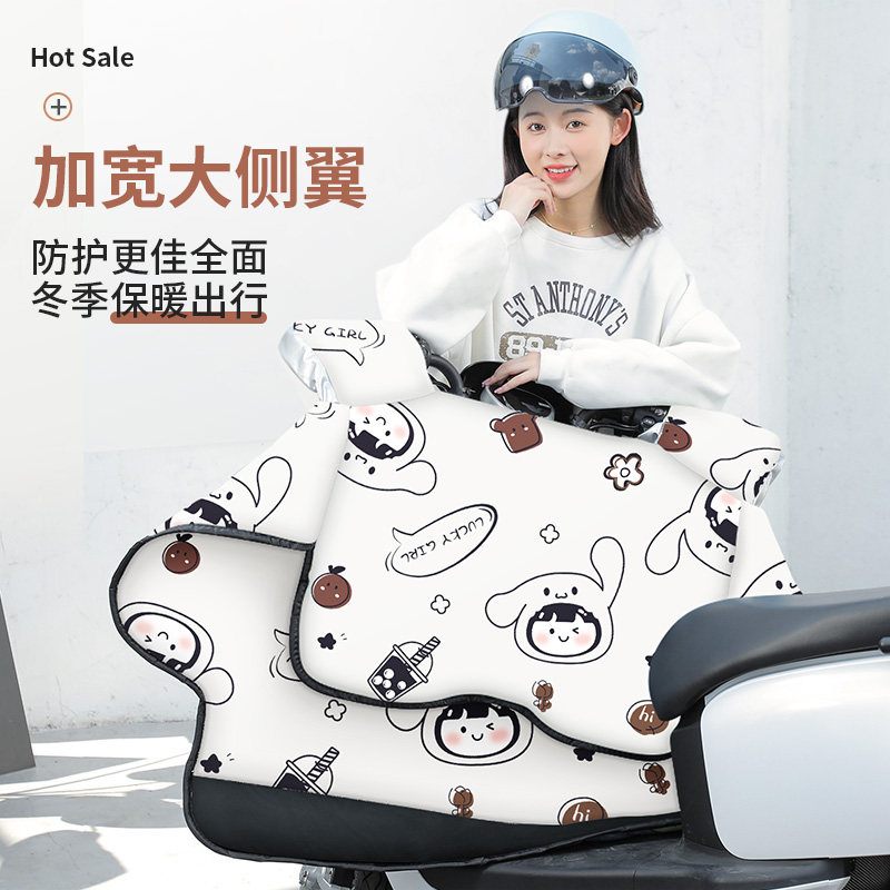 电动车挡风被冬季双面防水加厚电瓶摩托车2025新款中厚防风罩防雨,淘宝优惠券,粉丝福利购,淘宝优惠卷