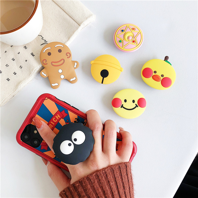 可爱立体卡通网红同款懒人手机气囊支架伸缩指环扣防丢桌面通用款,淘宝优惠券,粉丝福利购,淘宝优惠卷