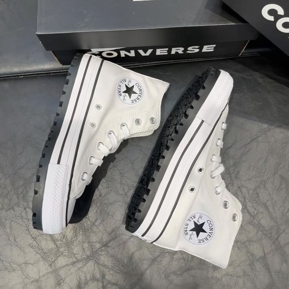 Converse匡威 厚爪All Star City Trek高帮帆布鞋A06775C A06776C - 图0