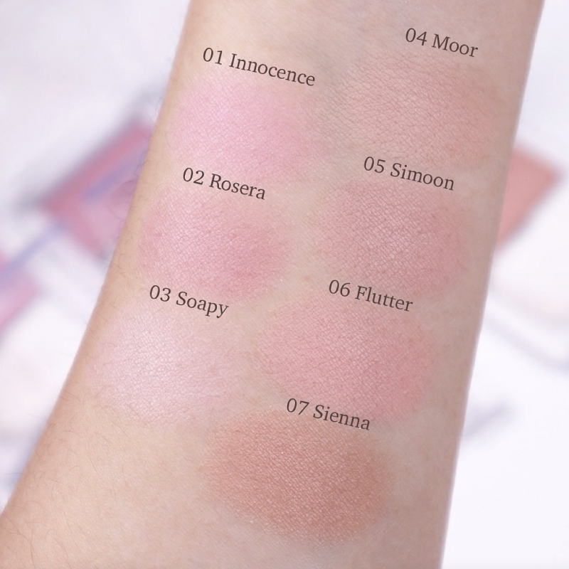 HOLIKA惑丽客腮红06元气自然显白哑光细闪减龄提气色hppyrim同款 - 图2