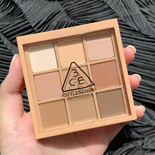 3ce nine-color eyeshadow plate nine-grid dry rose
