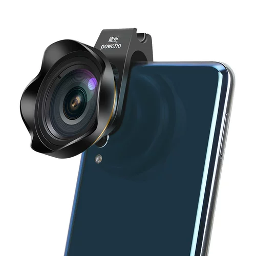 Фото мобильный телефон с широкоугольными макро -экранами