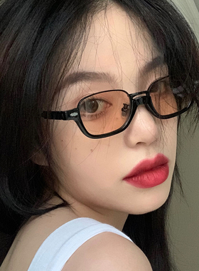 速发墨年黑框2色防紫外线小脸款街拍20茶5镜新太镜