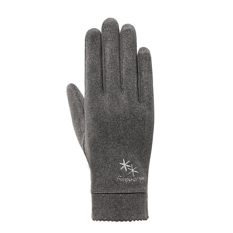 手套女春秋可爱户外骑行韩版运动触屏德绒加绒防风薄款冬天保暖女,淘宝优惠券,粉丝福利购,淘宝优惠卷