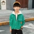 Áo khoác bé trai xuân hè 2019 thu đông mới phiên bản Hàn Quốc của áo phông ngoại cỡ cho bé trai tay dài đẹp trai - Áo khoác Áo khoác