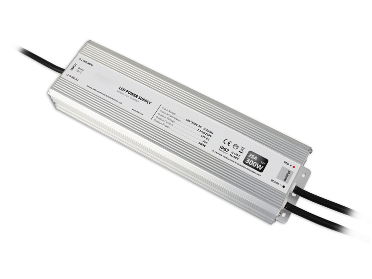 防水恒压电源开关12V24V直流发光字灯箱模组灯条变压器60W300W