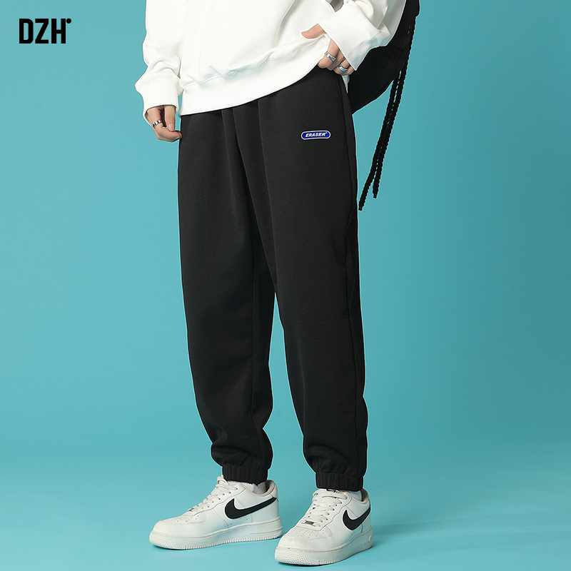 男士华夫格春季束脚2022新款卫裤 dzh卫裤