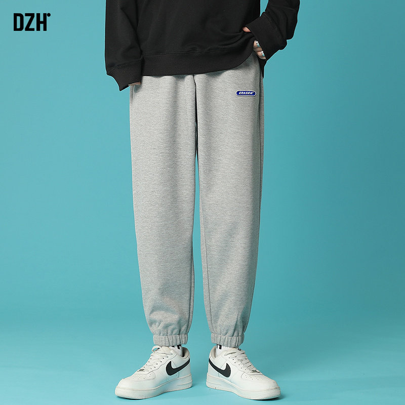 男士华夫格春季束脚2022新款卫裤 dzh卫裤