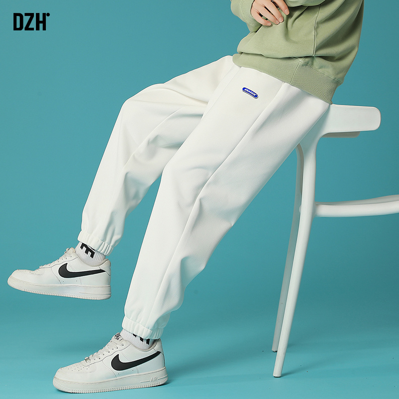 男士华夫格春季束脚2022新款卫裤 dzh卫裤
