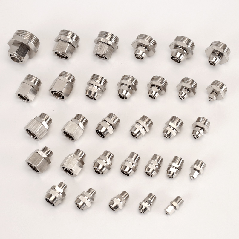 黄铜外丝快拧接头直通气动气管快速接头外螺纹直接PC4 6 8 10 12,淘宝优惠券,粉丝福利购,淘宝优惠卷