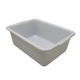 Extra thick large plastic storage basin restaurant rectangular