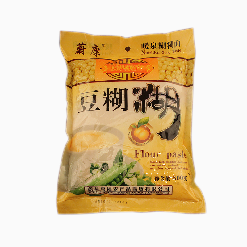 蔚康豆糊面 张家口蔚县暖泉糊糊面 原味豆糊糊 豆类食品 豆面糊糊 - 图3