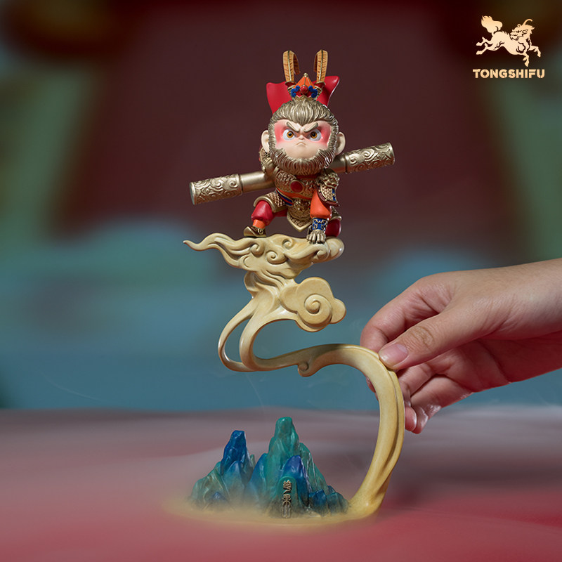 铜师傅《悟空之自在英雄》桌面齐天大圣铜摆件 家居装饰工艺品,淘宝优惠券,粉丝福利购,淘宝优惠卷