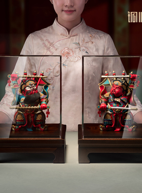 铜师傅《吉祥双雄》摆件