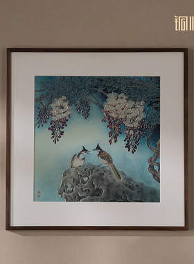 铜师傅《空幽浪漫》铜雕画
