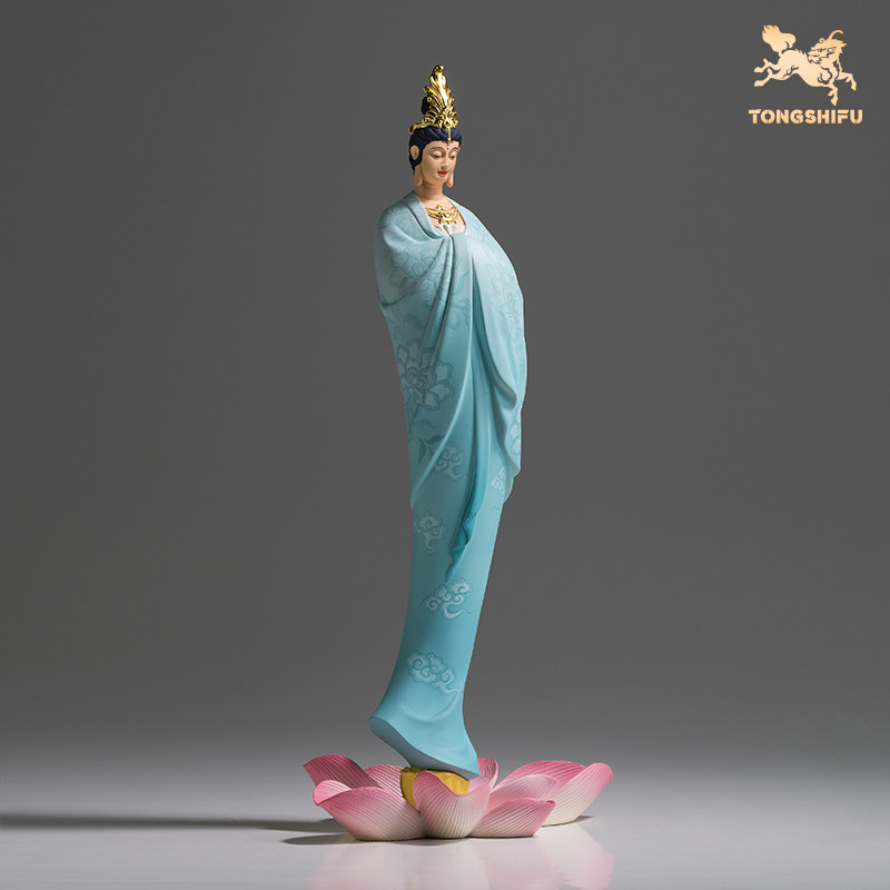 铜师傅《云影》客厅桌面铜观音摆件 家居装饰工艺品,淘宝优惠券,粉丝福利购,淘宝优惠卷