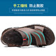 Men's summer sandals genuine leather soft sole non-slip beach shoes