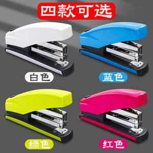 齐心comix省力型订书机办公用12号钉书机初中生专用大订书器学生用家用大号丁书机高颜值装订机神器订书钉机