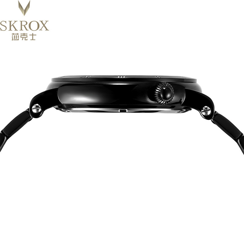 官方新款黑科技概念陀飞轮全机械表 skrox国产腕表