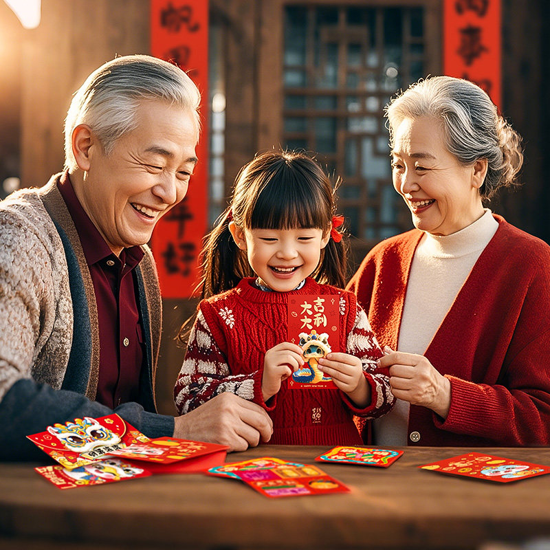 2025蛇年新款拜年红包利是封过年春节创意个性新年仪式感压岁钱包