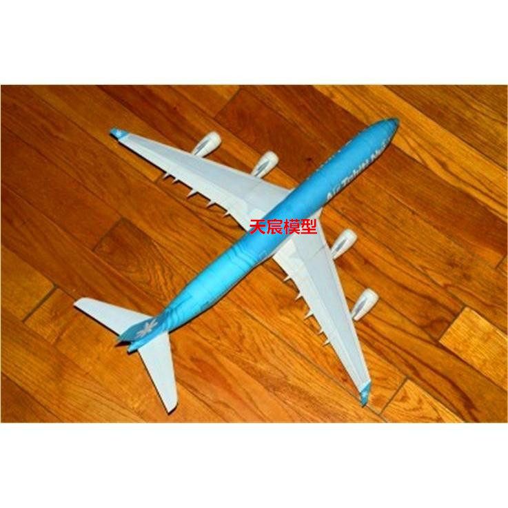 送胶水纸模型空中客车A340飞机DIY手工大溪地维珍汉莎国泰中华3D,淘宝优惠券,粉丝福利购,淘宝优惠卷