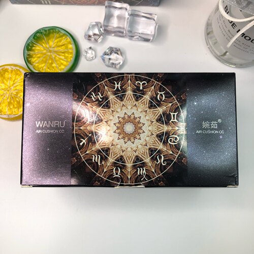 婉茹蘑菇美颜气垫CC霜bb霜宛如蘑姑头气 垫小蘑菇快手同款正黑盒 - 图0