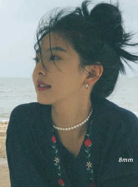 施家珍珠项链轻奢小众高级感气质