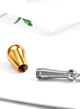 宠物毛发骨灰盒不锈钢骨灰吊坠