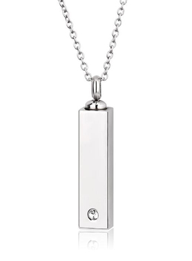 香水瓶刻字照片骨灰盒吊坠项链