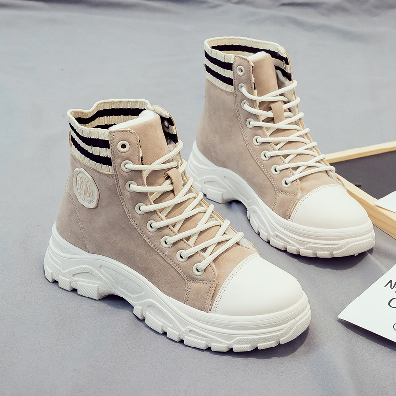 倾馨鞋类专营店年秋季新款爆款马丁靴女鞋百搭雪地短靴秋冬季英伦风春秋单靴2