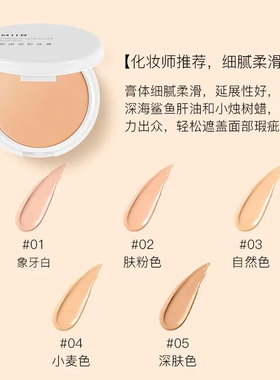 艾米尔粉底膏化妆师影楼遮瑕控油干油皮粉底液粉霜遮瑕膏