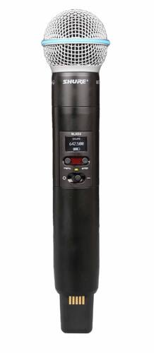Shure/舒尔 SLXD4DBETA58A一拖一 舞台无线手持话筒 数字麦克风 - 图0