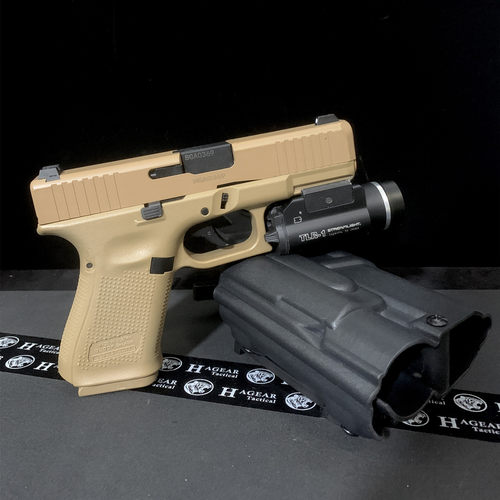 哈格Holster Glock枪套 搭配TLR1 适用G17/G19/G19X/45 K板快拔套 - 图3