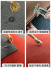 Entrance door floor mats and carpets for large area commercial use