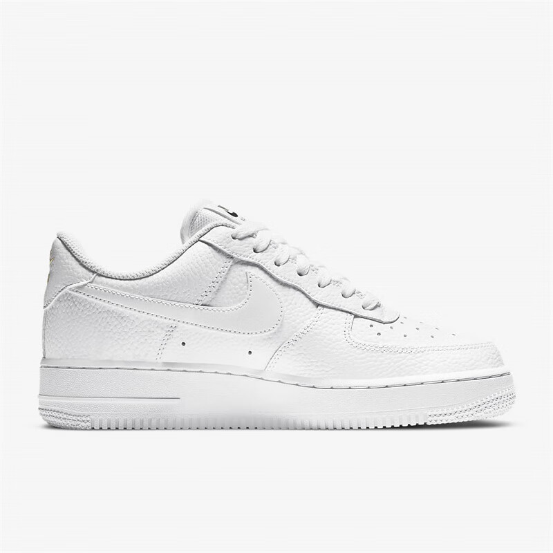 NIKE耐克女鞋Air Force 1 Low 双钩低帮耐磨时尚运动鞋CT1989-100 - 图0