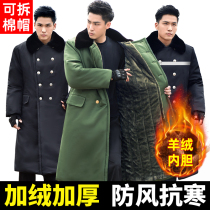 Military greatly clothes mens new autumn and winter thickened Cold Cuts anti-chilling clothes security LawPo cotton clothes old Northeastern green cotton padded jacket